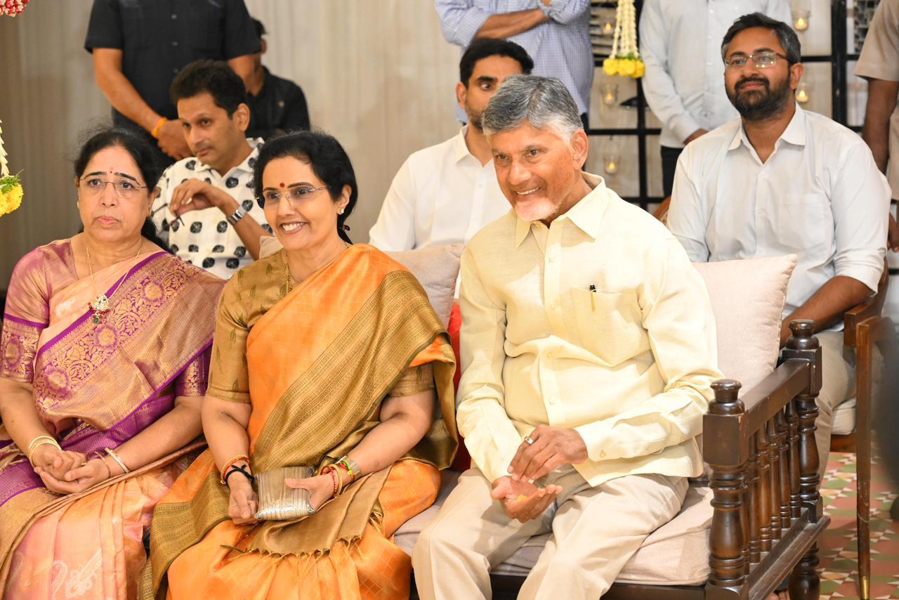 Nara Rohith Marriage Ceremony Photos