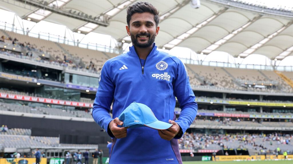 Nitish Kumar Reddy ODI debut Perth