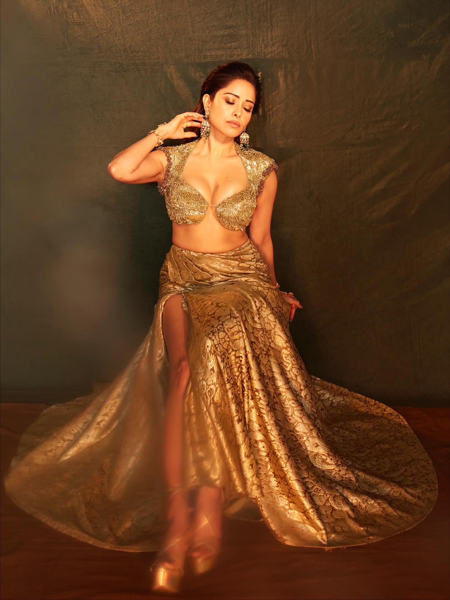 Nushrratt Bharuccha Radiates Ethnic Glamour