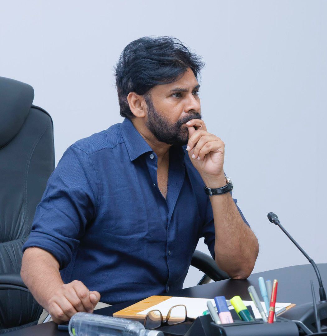 Pics: Deputy CM PK Spotted at Work In a Blue Outfit