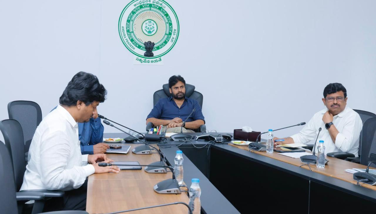 Pics: Deputy CM PK Spotted at Work In a Blue Outfit