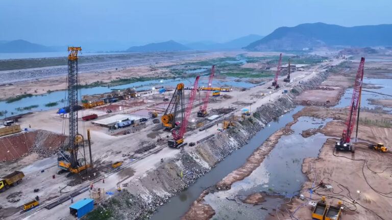 Polavaram project construction progress
