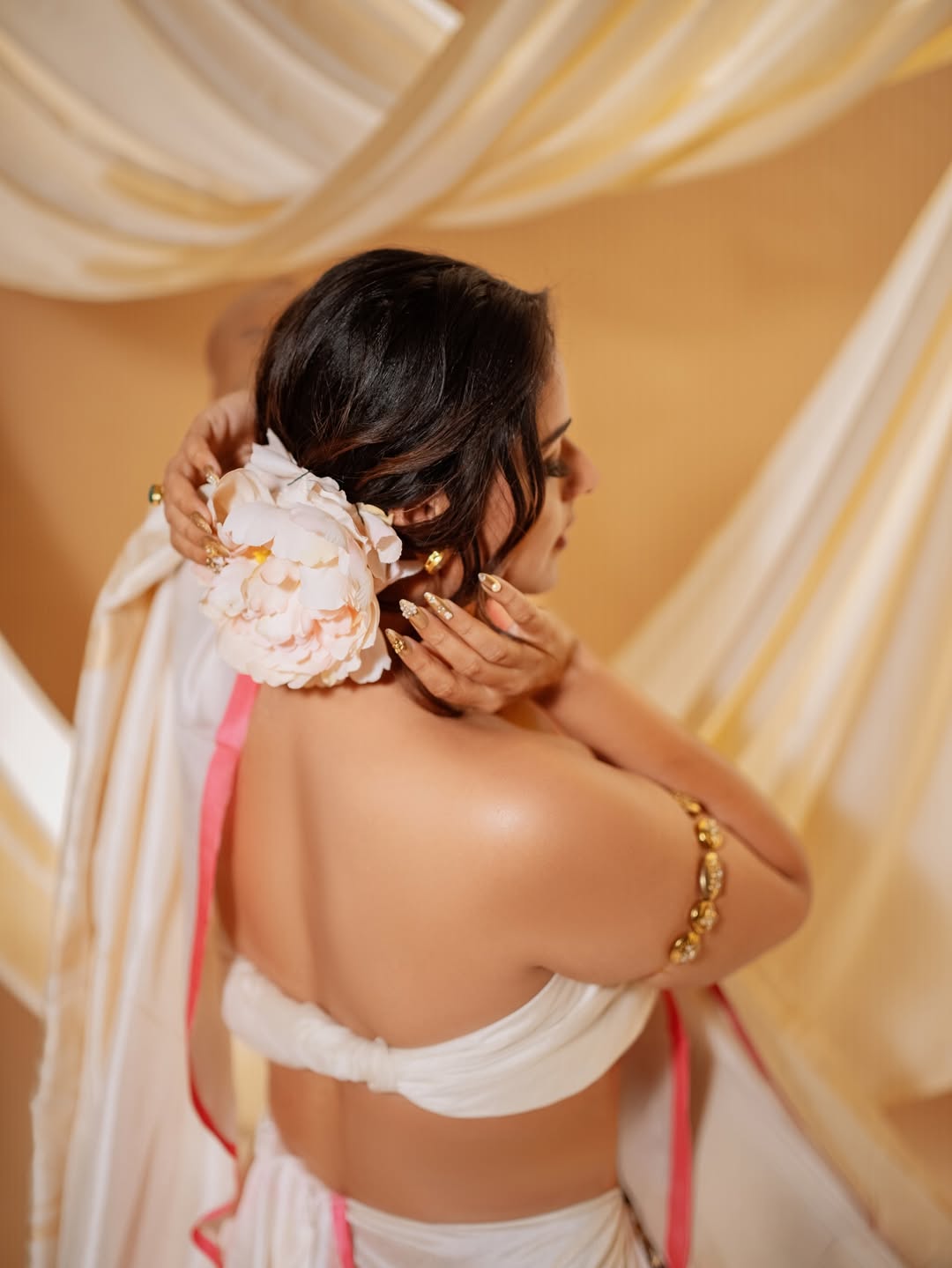 Prachi Tehlan Turns Heads In Bold Saree Pics