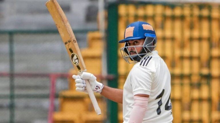 Prithvi Shaw celebrates fifty in Ranji Trophy
