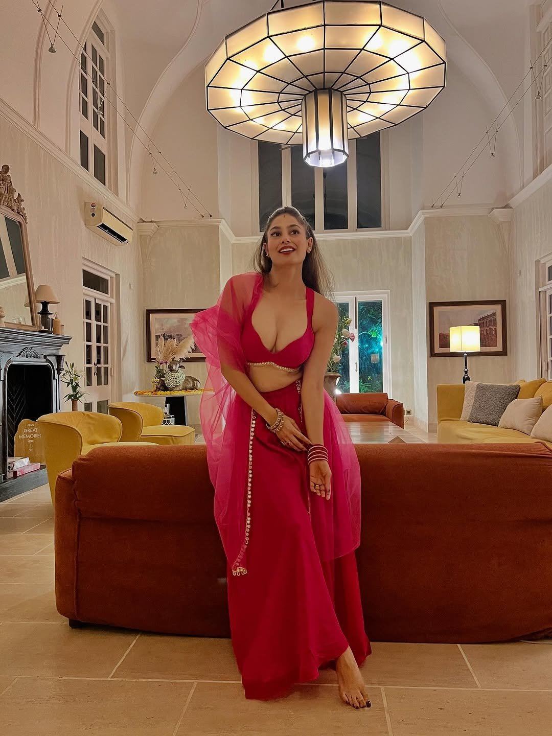 Puja Gupta Slays The Pink Glam Night Look