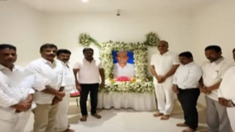 Radhakrishna meets Harish Rao in Kokapet