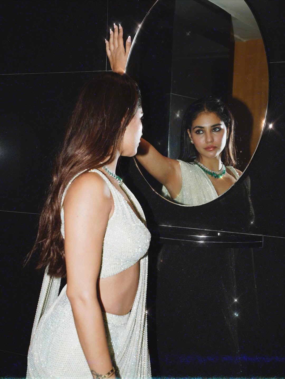 Radhika Seth Elegant Pose Near Mirror