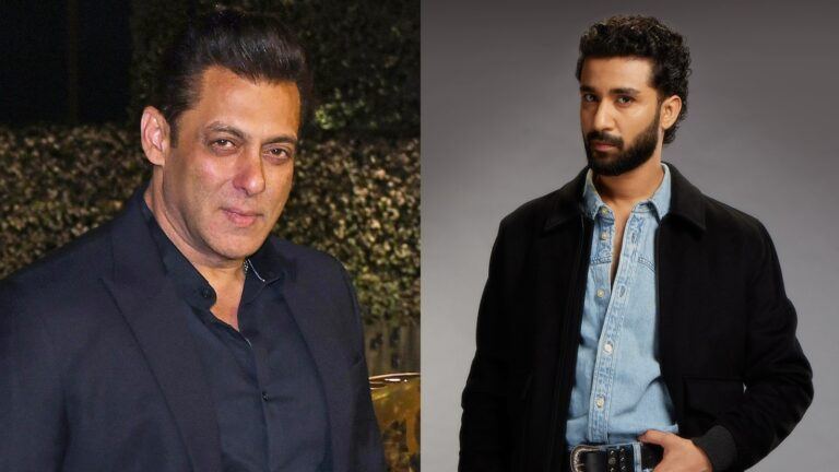 Raghav Juyal with Salman Khan at Panvel