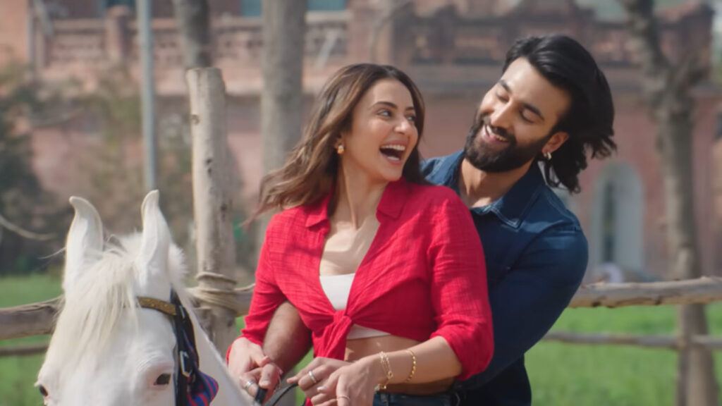 Rakul Preet Singh and Meezaan in Raat Bhar song