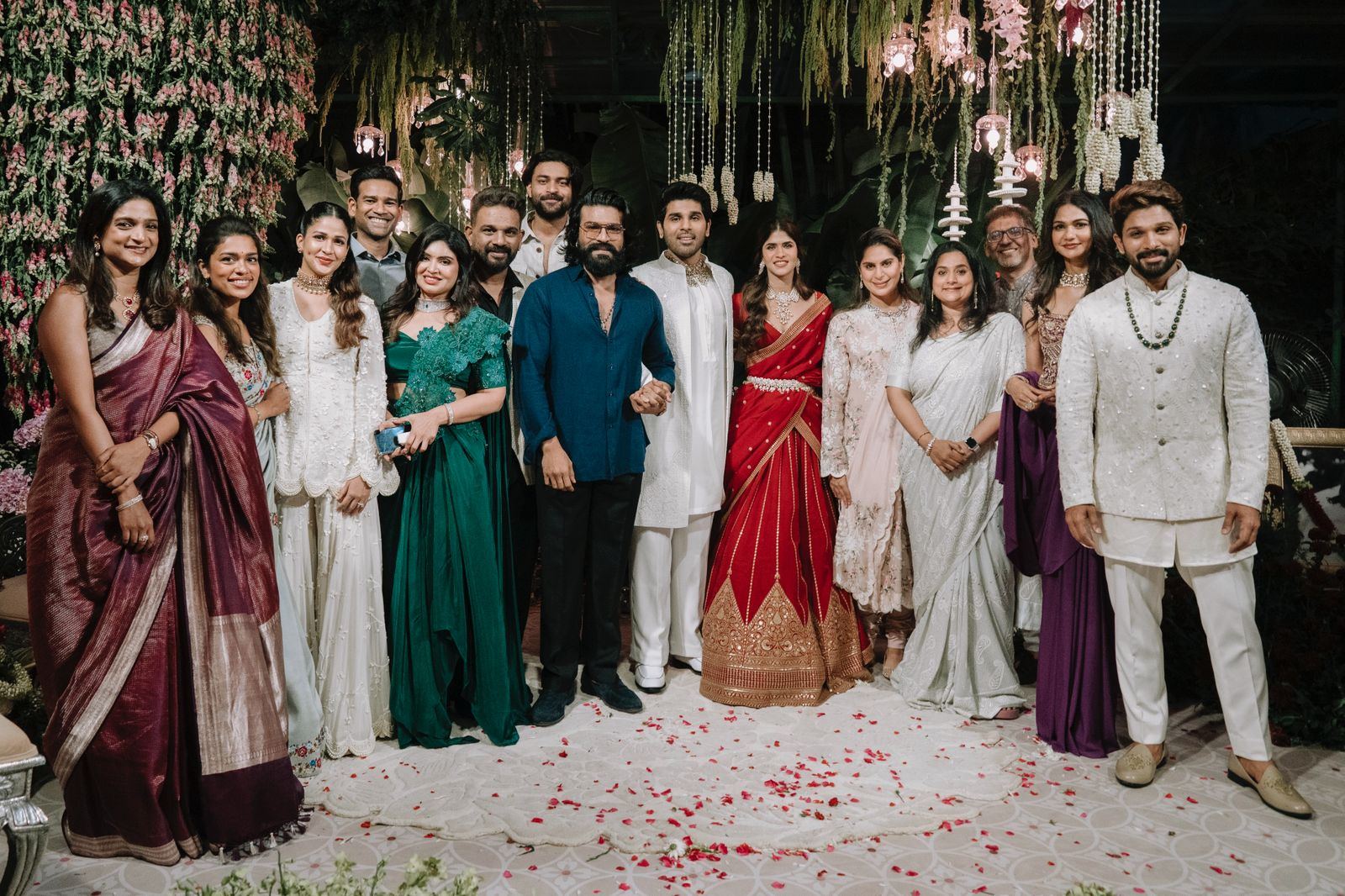 Allu Sirish and Nayanika Engagement Ceremony