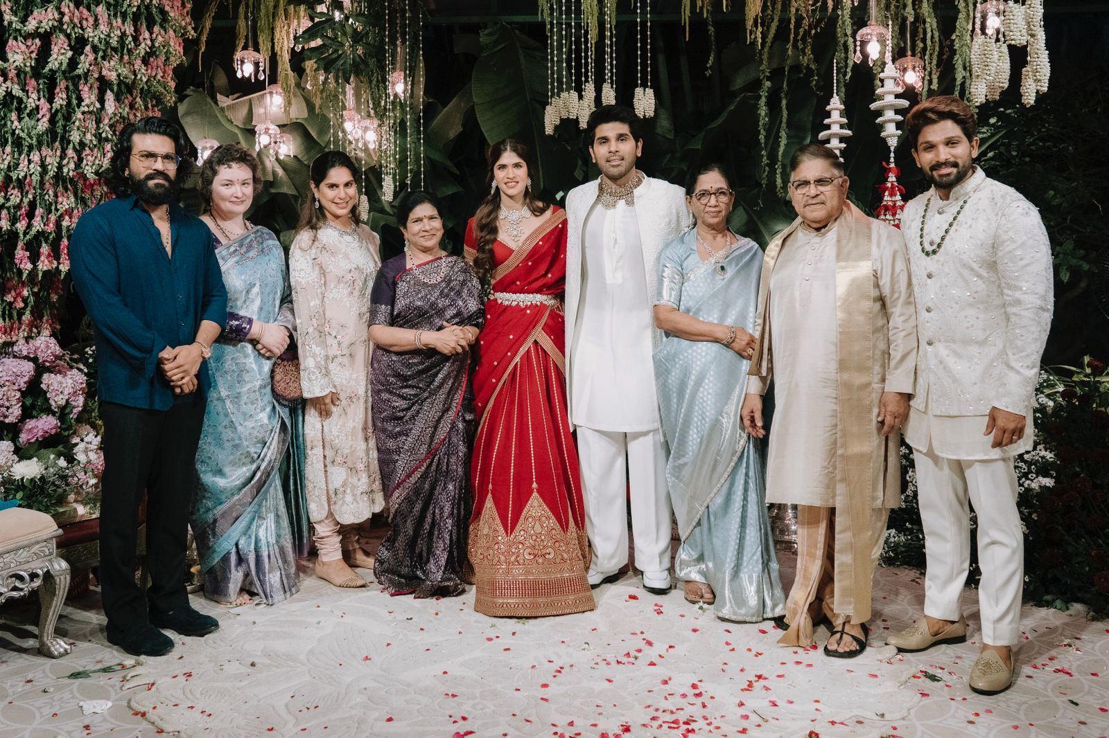 Ram Charan at Allu Sirish and Nayanika Engagement Ceremony