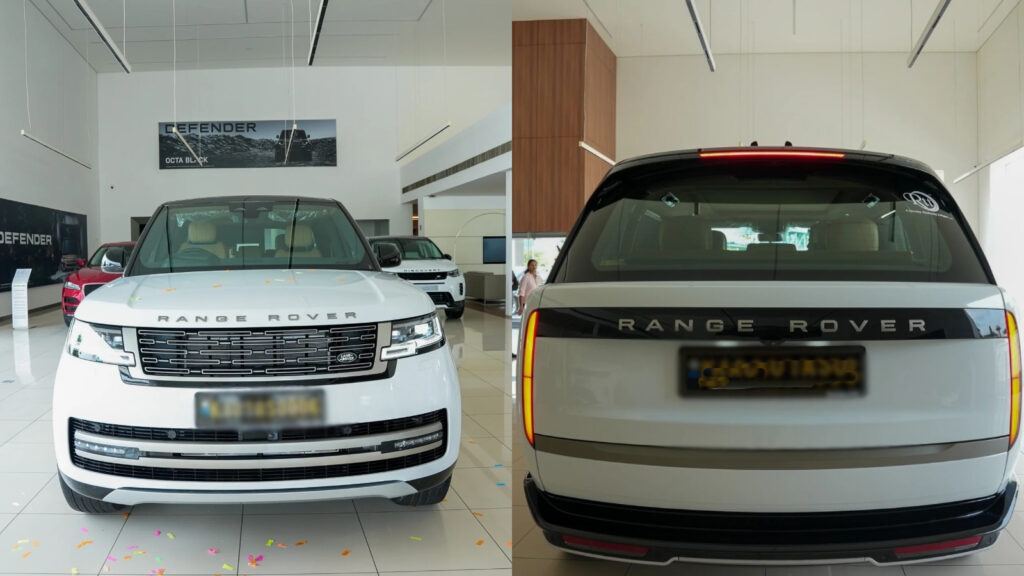 Ramesh Babu Range Rover luxury taxi