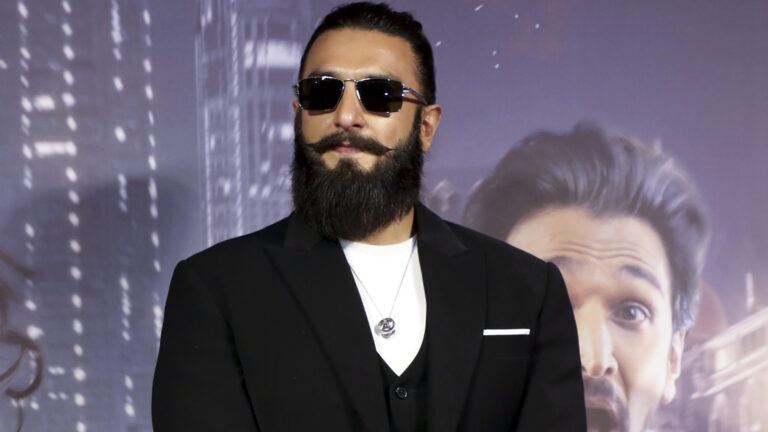 Ranveer Singh in Dhurandhar movie poster