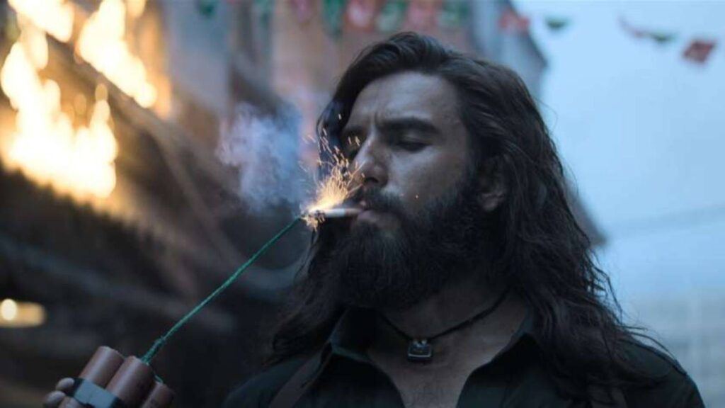 Ranveer Singh in Dhurandhar movie poster