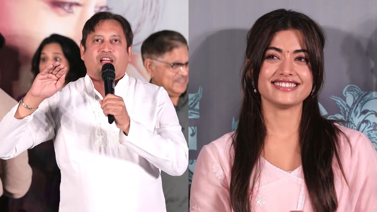 Rashmika Mandanna at The Girlfriend trailer event