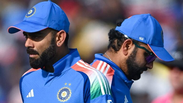 Rohit and Virat in Delhi before Test match