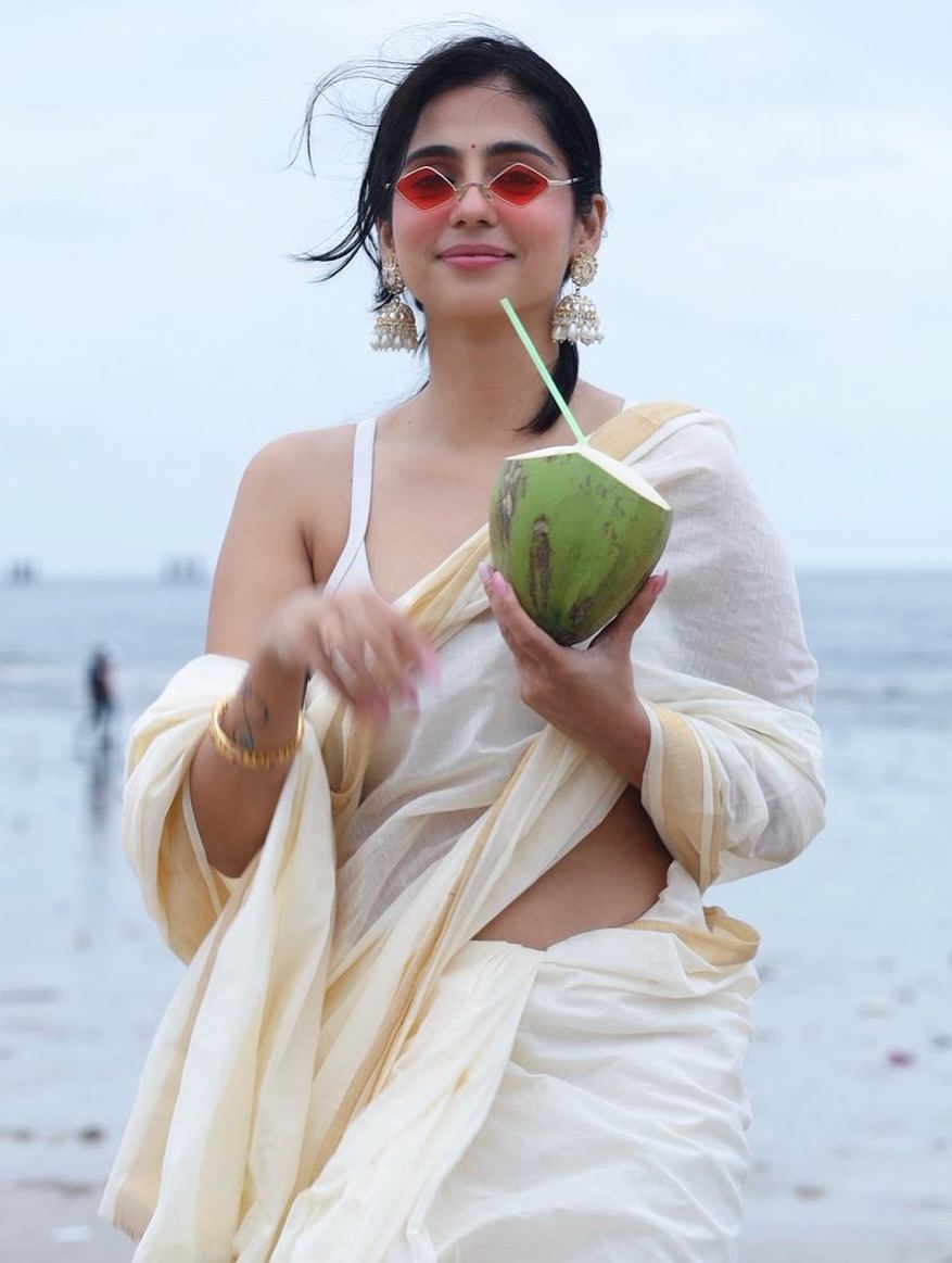 Rose Sardana Flaunts Traditional Saree Style