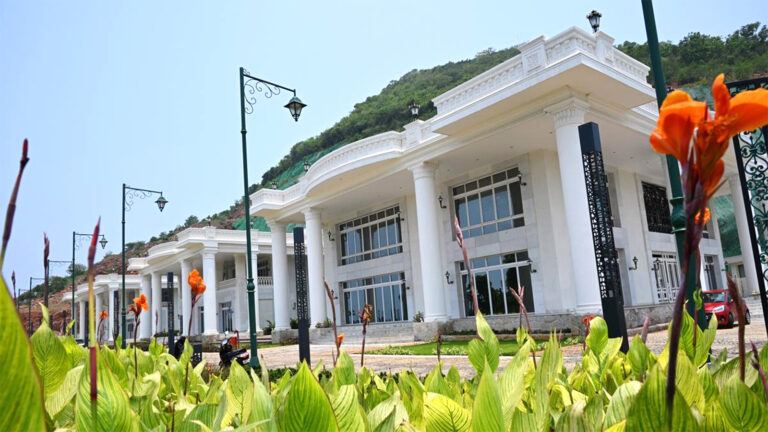 Rushikonda Palace luxury hotel plan