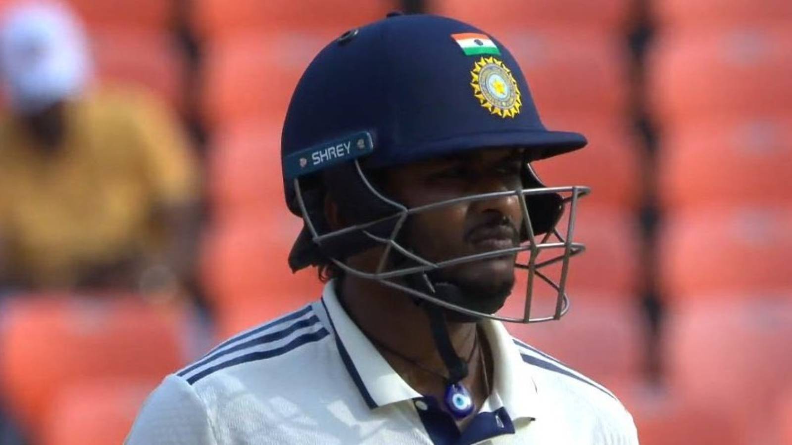 Sai Sudharsan dismissal in Ahmedabad Test