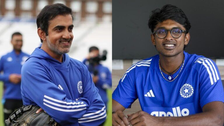 Sai Sudharsan praises Gautam Gambhir