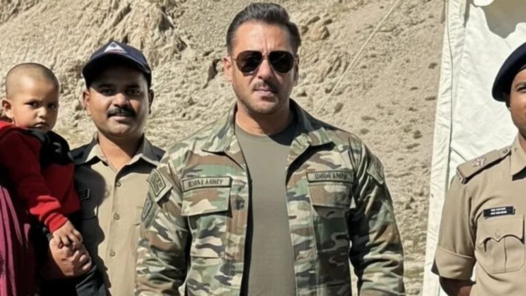 Salman Khan Battle of Galwan song shoot