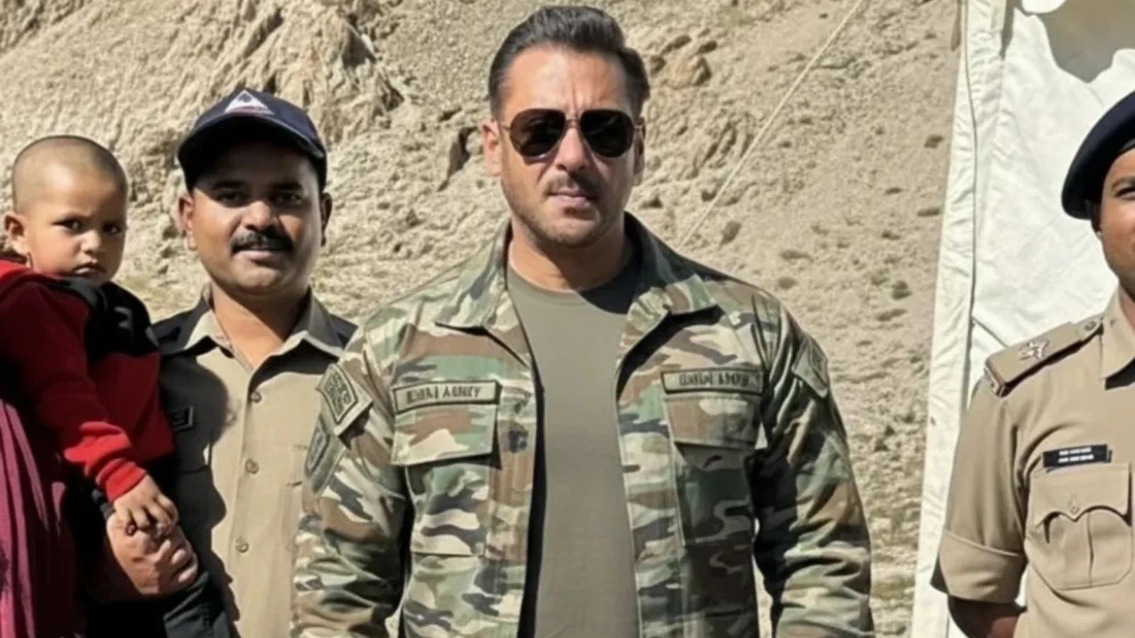 Salman Khan Battle of Galwan song shoot