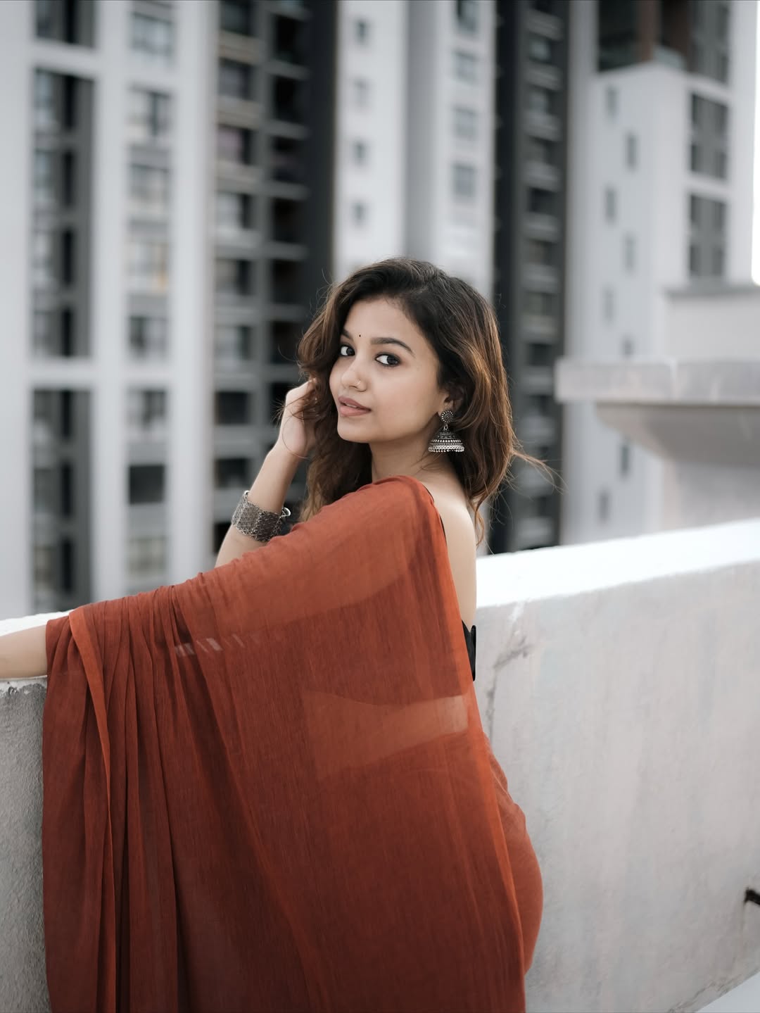 Sanjana Tiwari Shows Raw Desi Confidence