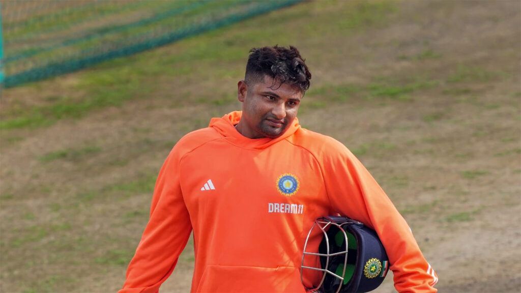 Sarfaraz Khan BCCI controversy photo