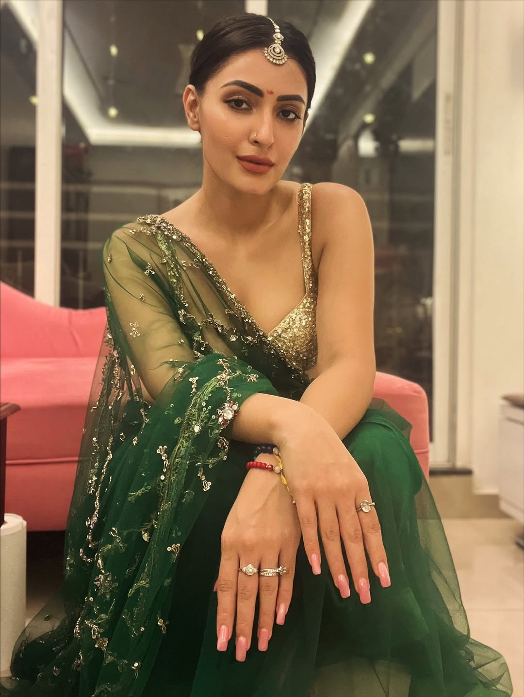 Shivangi Verma Glamorous Festive Look