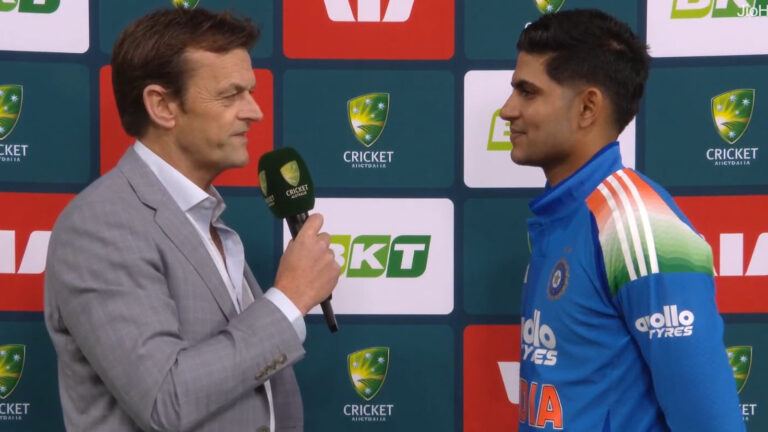 Shubman Gill praises Rohit Sharma after ODI loss