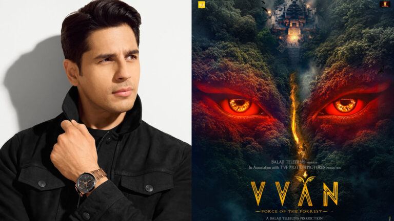 Sidharth Malhotra in forest thriller scene