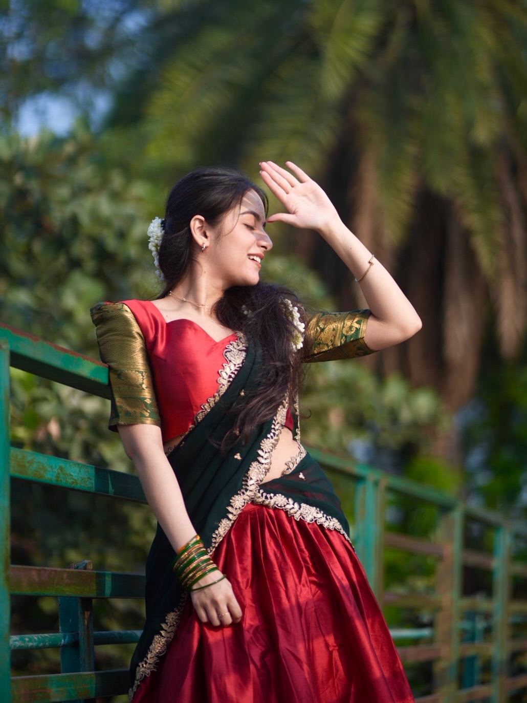 Soumya Sharma Captures Indian Elegance