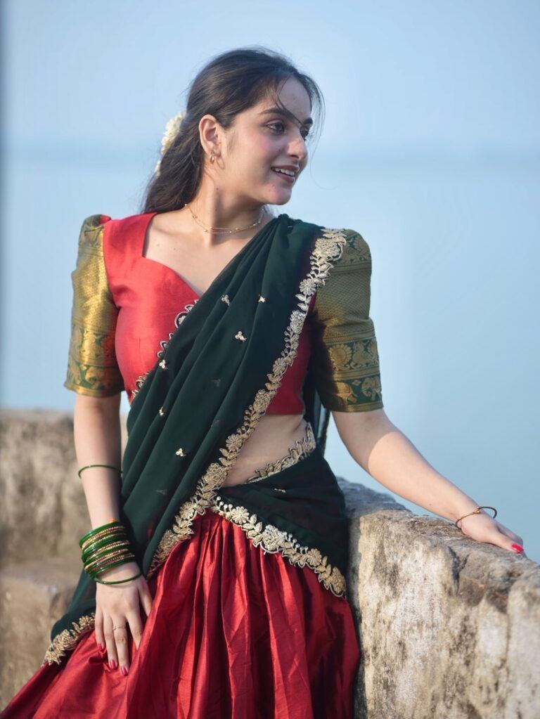 Soumya Sharma In Saree Look