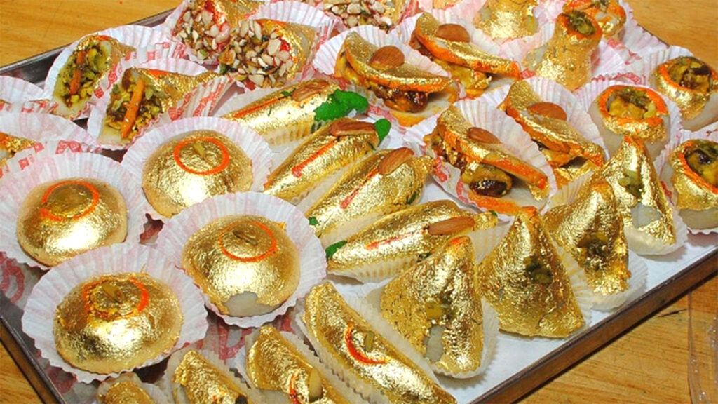 Swarn Prasadam gold mithai Jaipur
