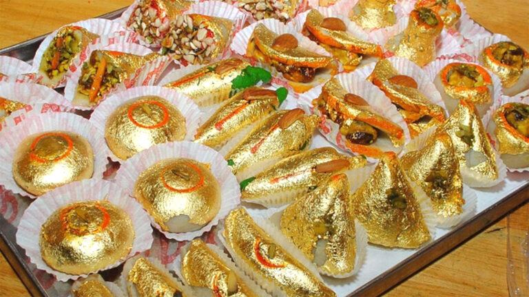 Swarn Prasadam gold mithai Jaipur