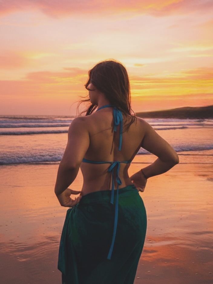Tanya Handa Radiates Calm In Beach Photoshoot
