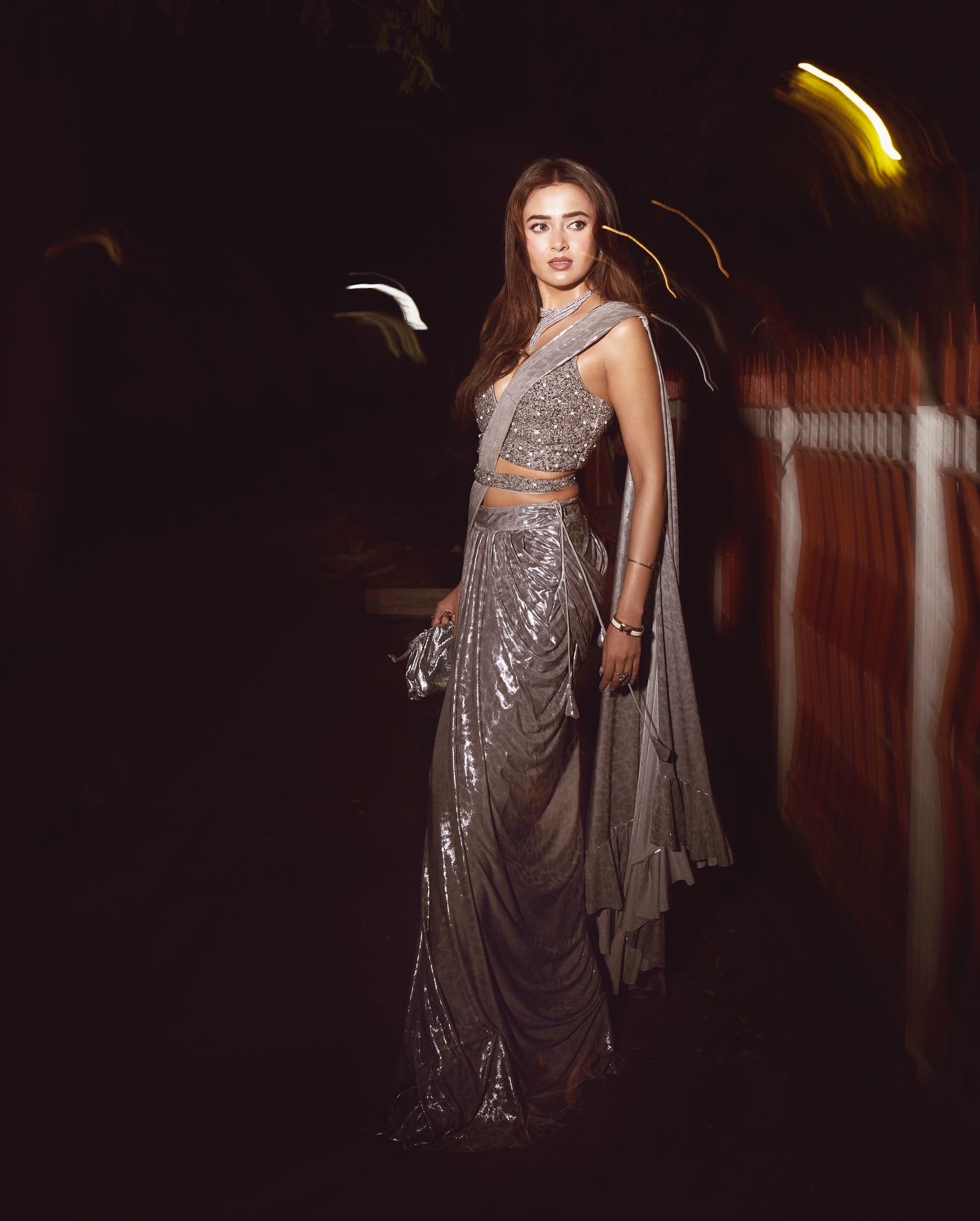 Tejasswi Prakash Slays Night Look With Grace