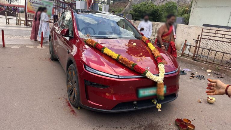 Tesla Model Y in Hyderabad