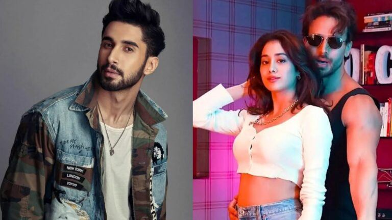 Tiger Shroff and Janhvi Kapoor in Lag Jaa Gale