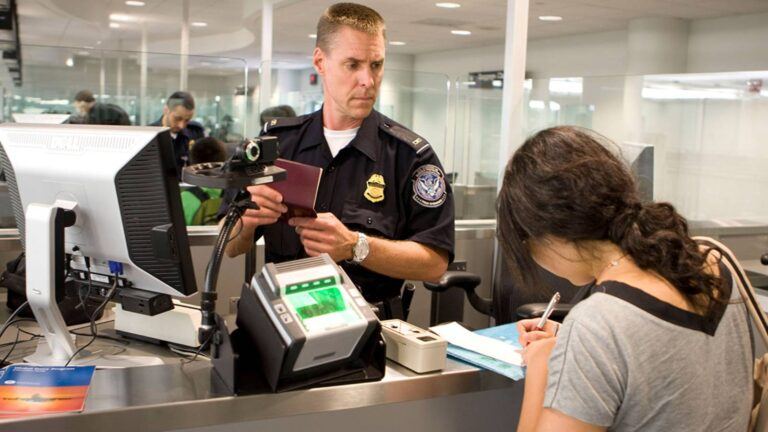 Traveller flagged at US border check