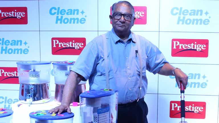 TTK Prestige chairman Jagannathan in Bengaluru