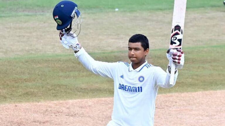 Vaibhav Suryavanshi youth Test century