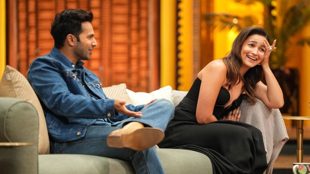 Varun Alia funny talk show moment
