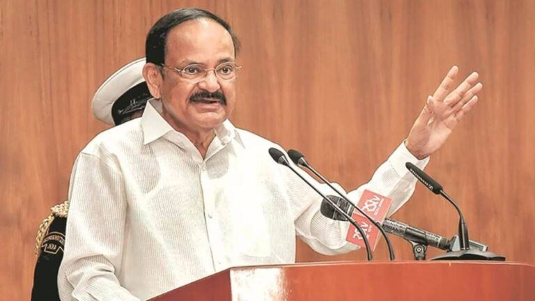 Venkaiah Naidu criticises Free Bus Scheme in Andhra