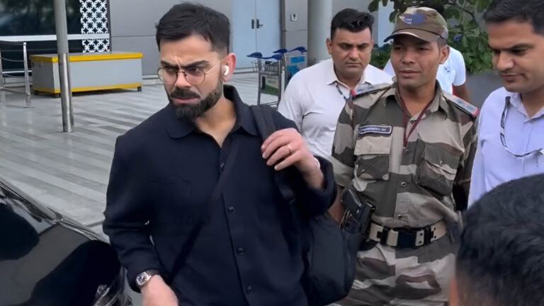Virat Kohli arrives in India before tour