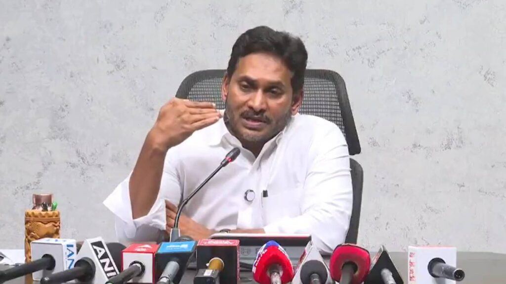 YS Jagan Mohan Reddy speaks on Google data center