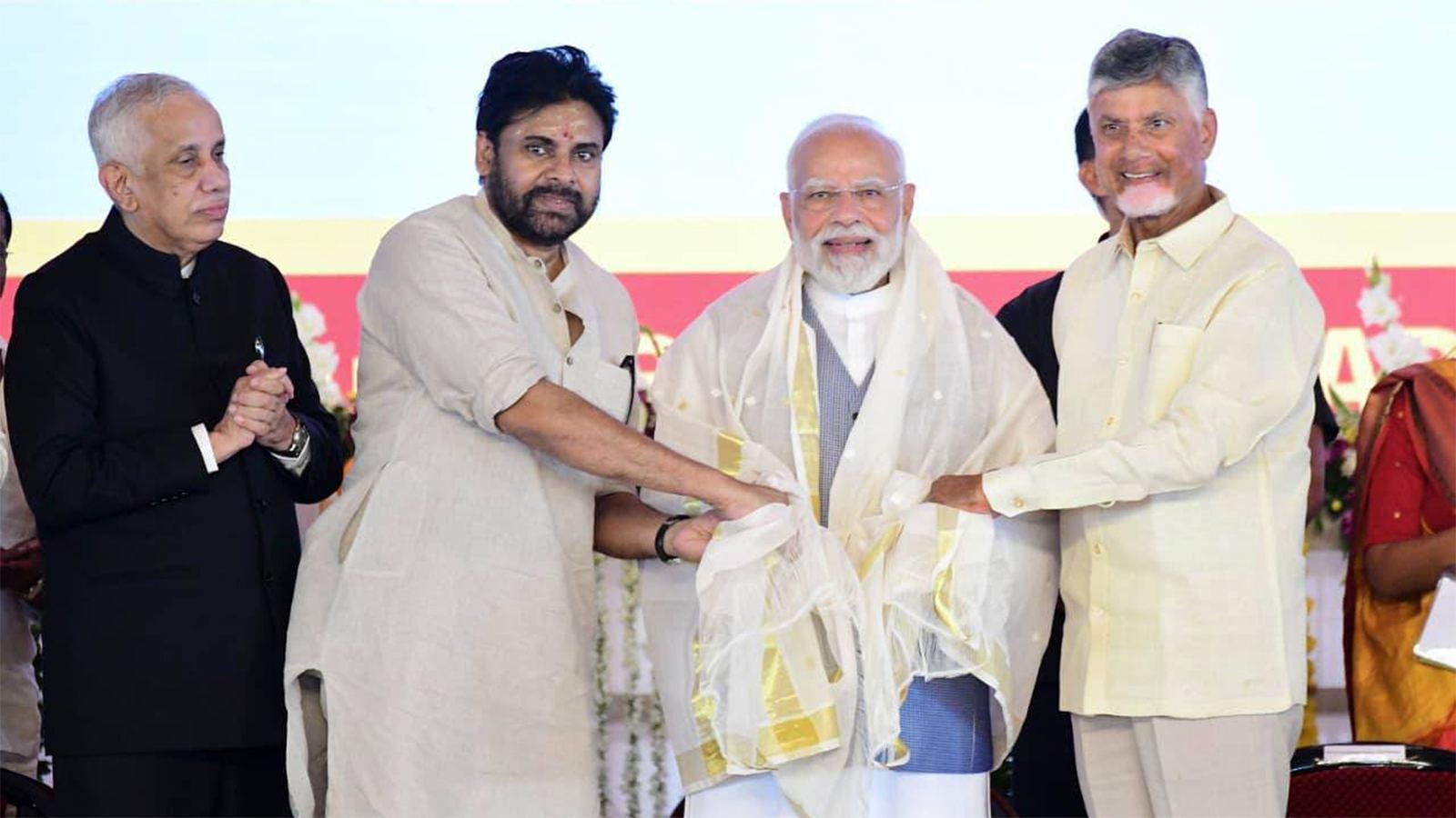 YSRCP spreads fake news during PM Modi visit