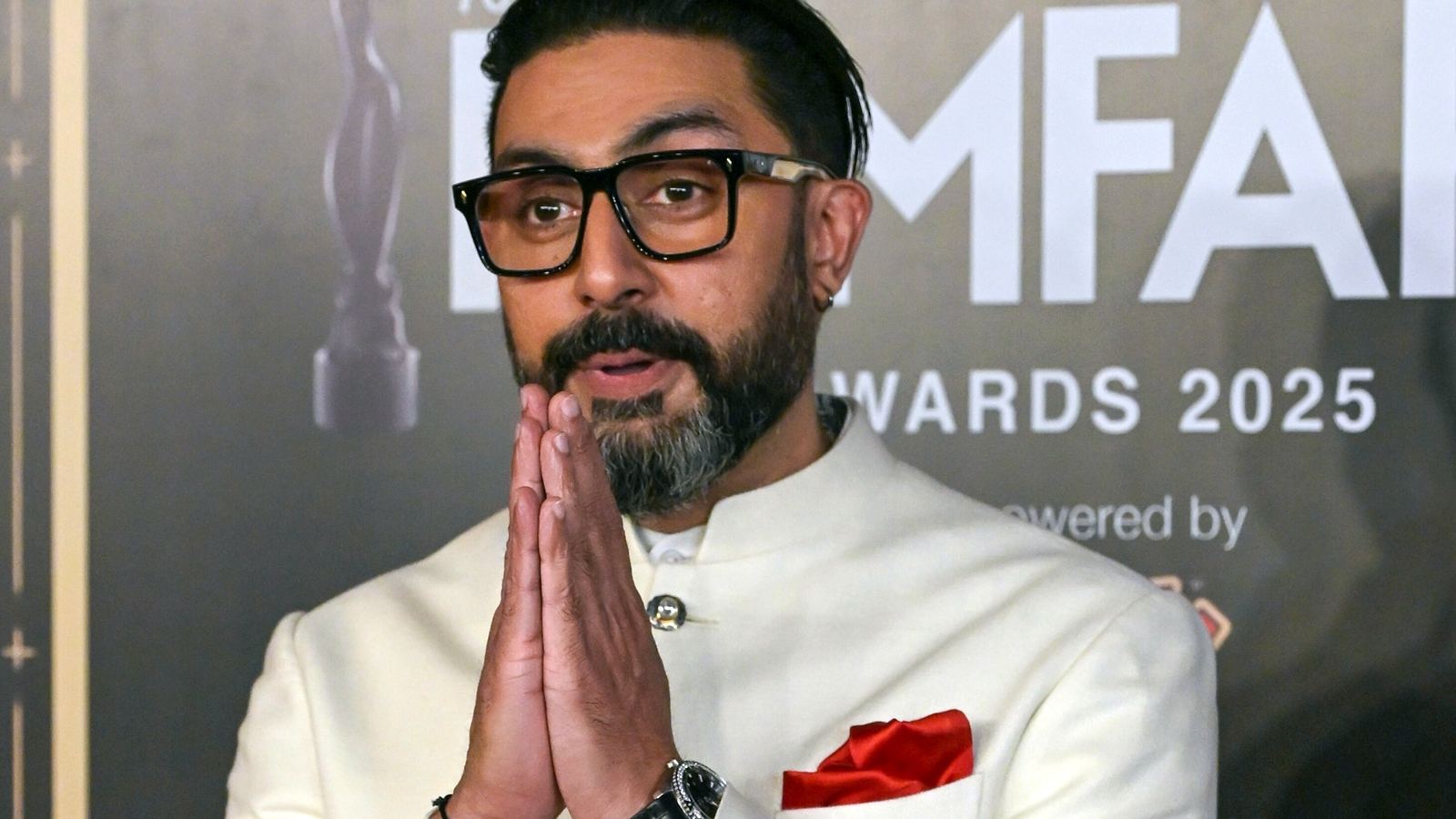 Abhishek Bachchan villain look in King