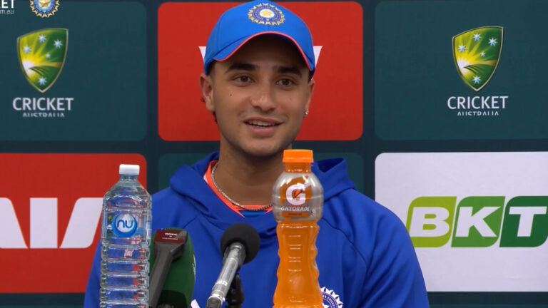 Abhishek Sharma praising Josh Hazlewood in T20I