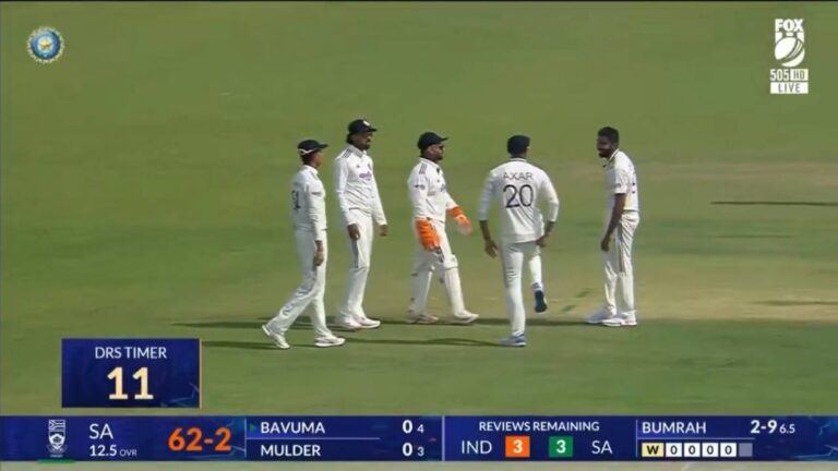 Bumrah and Bavuma tense Test moment